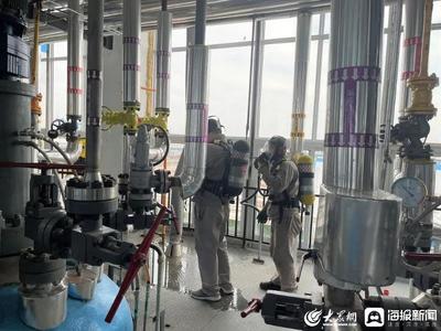 东营港经济开发区新材料产业园 以应急预案演练筑牢安全防线，提升应急救援设备实战效能